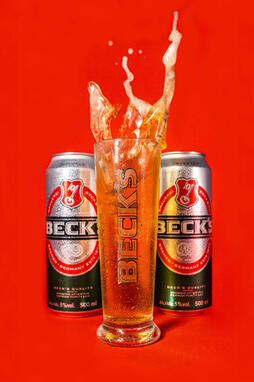 Product Photography - Beck Beer